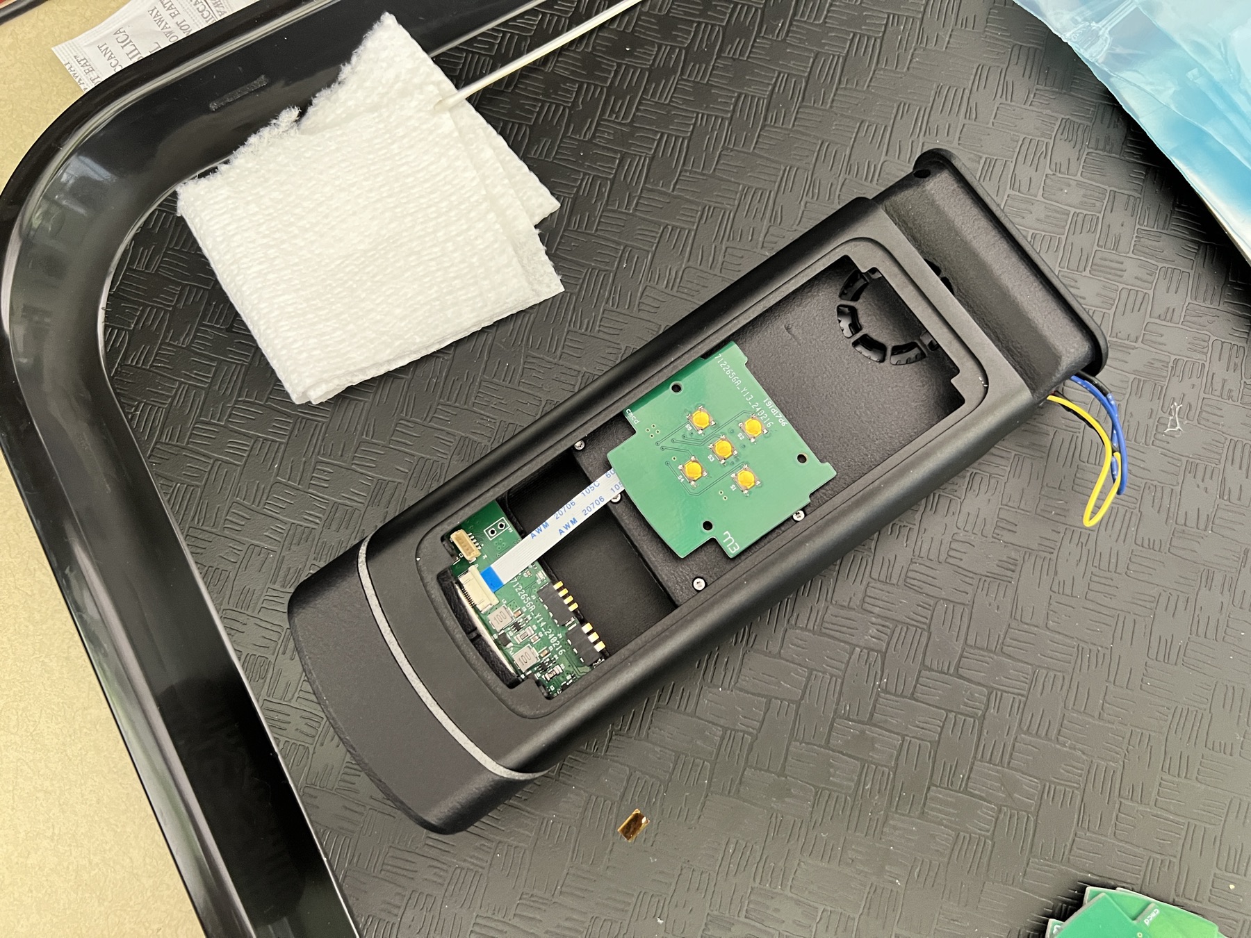 Inside the device
